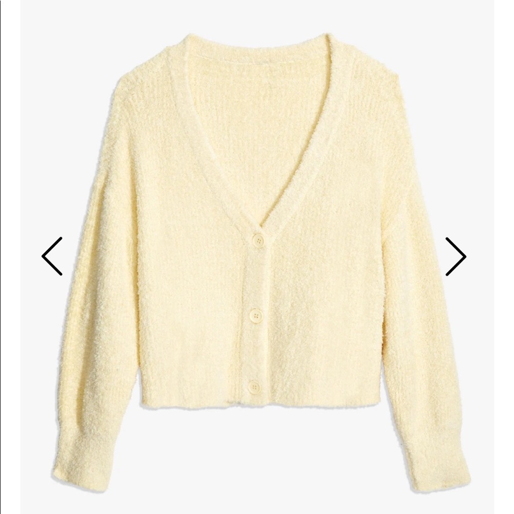Danielle Bernstein Drop Shoulder Knit Cardigan